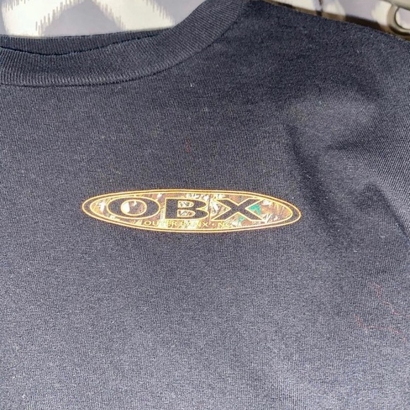 black/orange/camo long sleeve OBX shirt - Picture 2 of 3